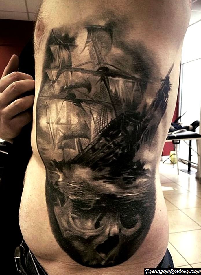 tattoos-de-caravela-piratas