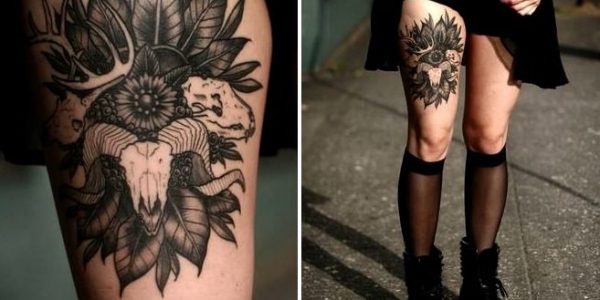 tattoos-de-caveiras-de-animales