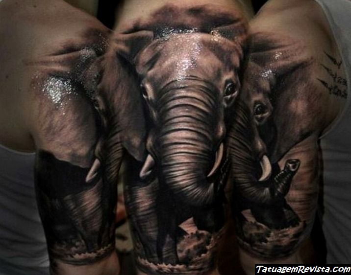 tattoos-de-elefantes-en-3d-1