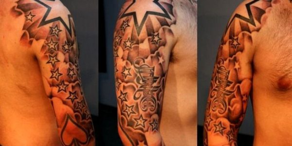 tattoos-de-estrelas-en-el-braco