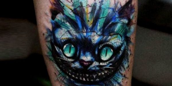 tattoos-de-gato-de-alicia-en-el-pais-de-las-maravillas-gato-de-cheshire