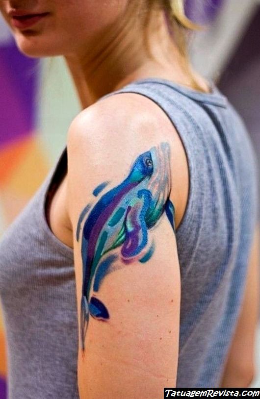 tattoos-de-golfinhos-a-la-acuarela-1