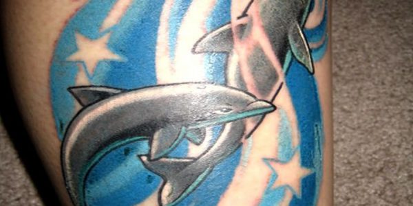 tattoos-de-golfinhos-con-estrellas-1