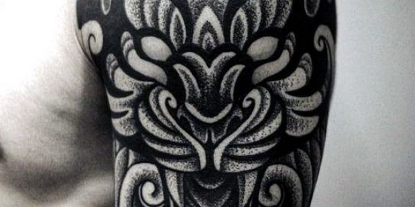 tattoos-de-tigres-al-estilo-tribal
