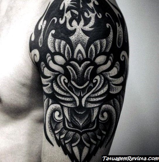 tattoos-de-tigres-al-estilo-tribal