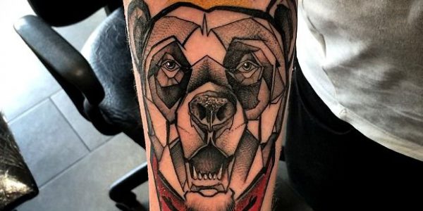 tattoos-de-ursos-al-estilo-geometrico