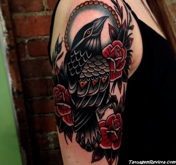 tatuagens-de-corvos