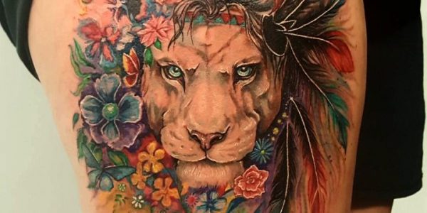 tatuagens-de-leoes