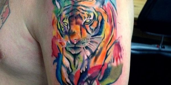 tatuagens-de-tigre-a-la-acuarela