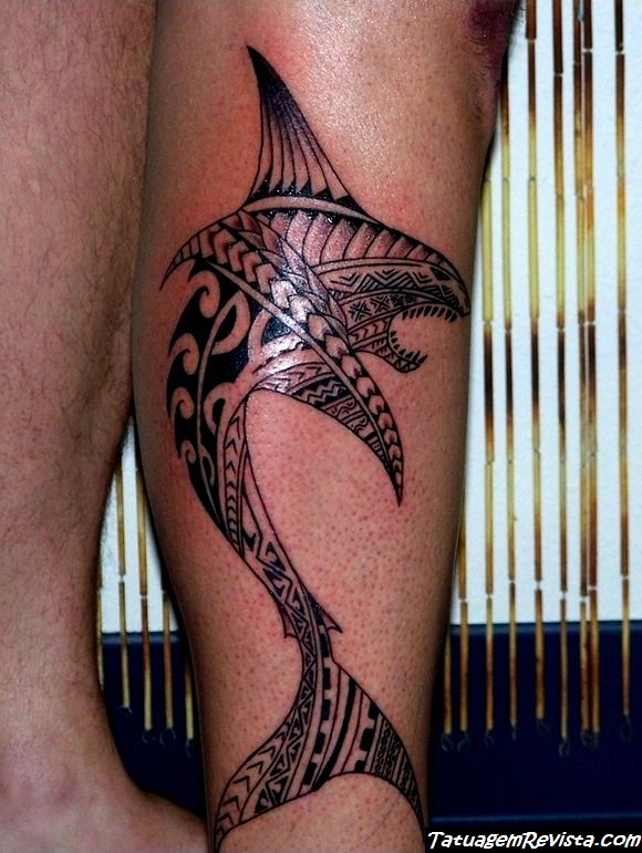 tatuagens-de-tubaraoes-tribales-maories-y-polinesios