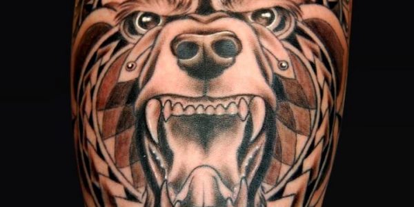 tatuagens-de-urso-tribal