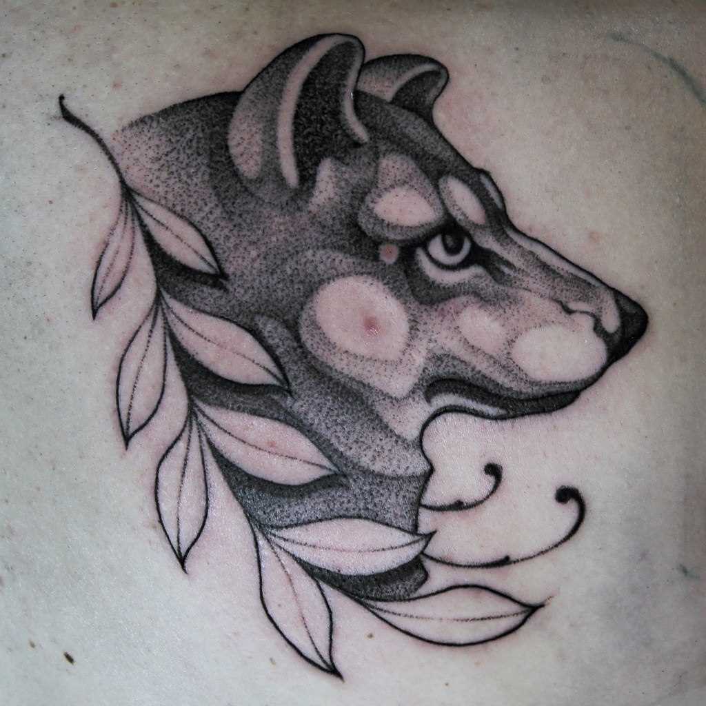 Tattoo blade cara - de- cão
