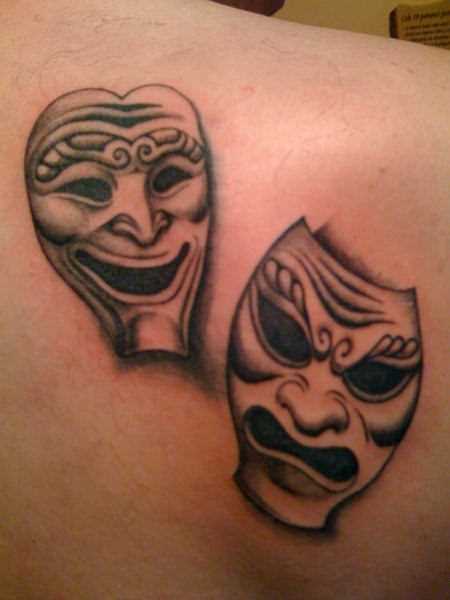 Tattoo blade cara - máscara