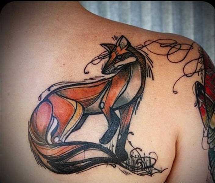 Tatuagem blade a menina - raposa