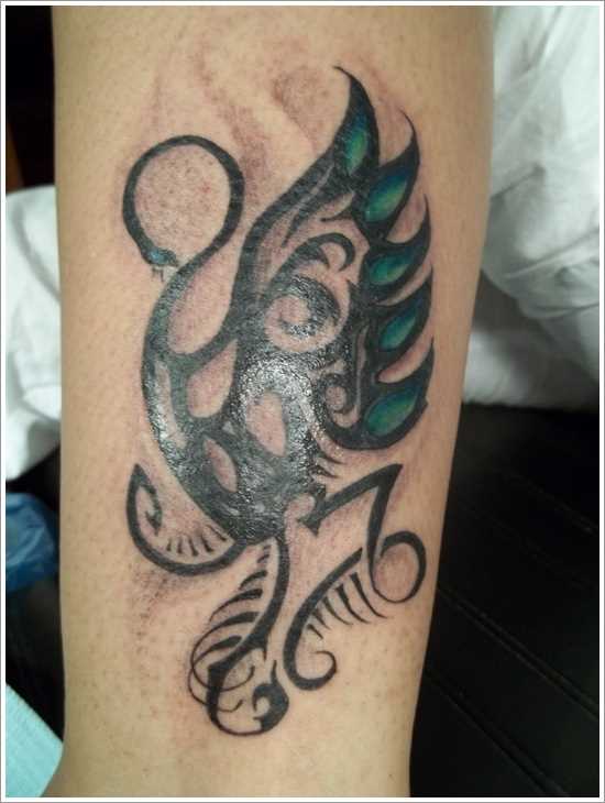 Tatuagem no antebraço meninas - cisne