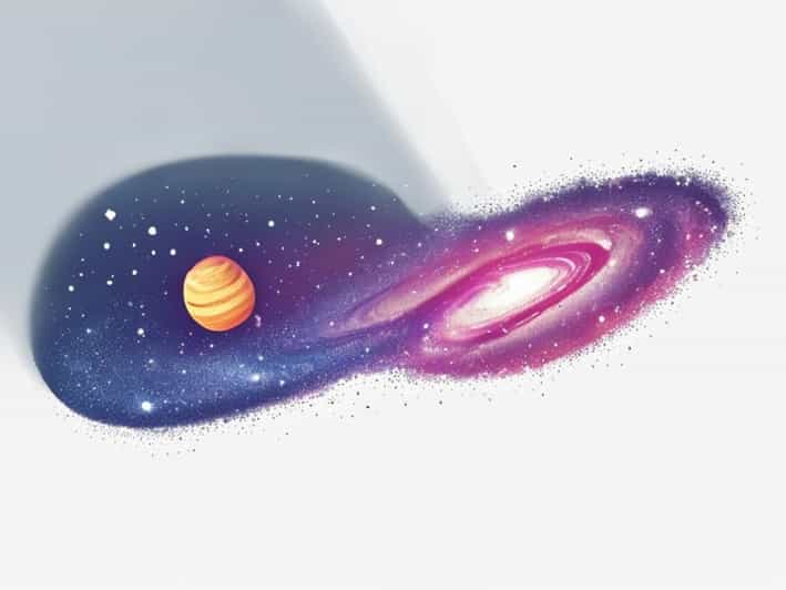 A Galaxy Next Door